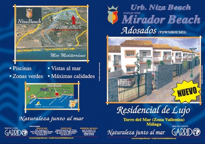 Villa til salg færdigbygget I Torre del Mar, 257.950€ (Ref.: Mirador Beach)
